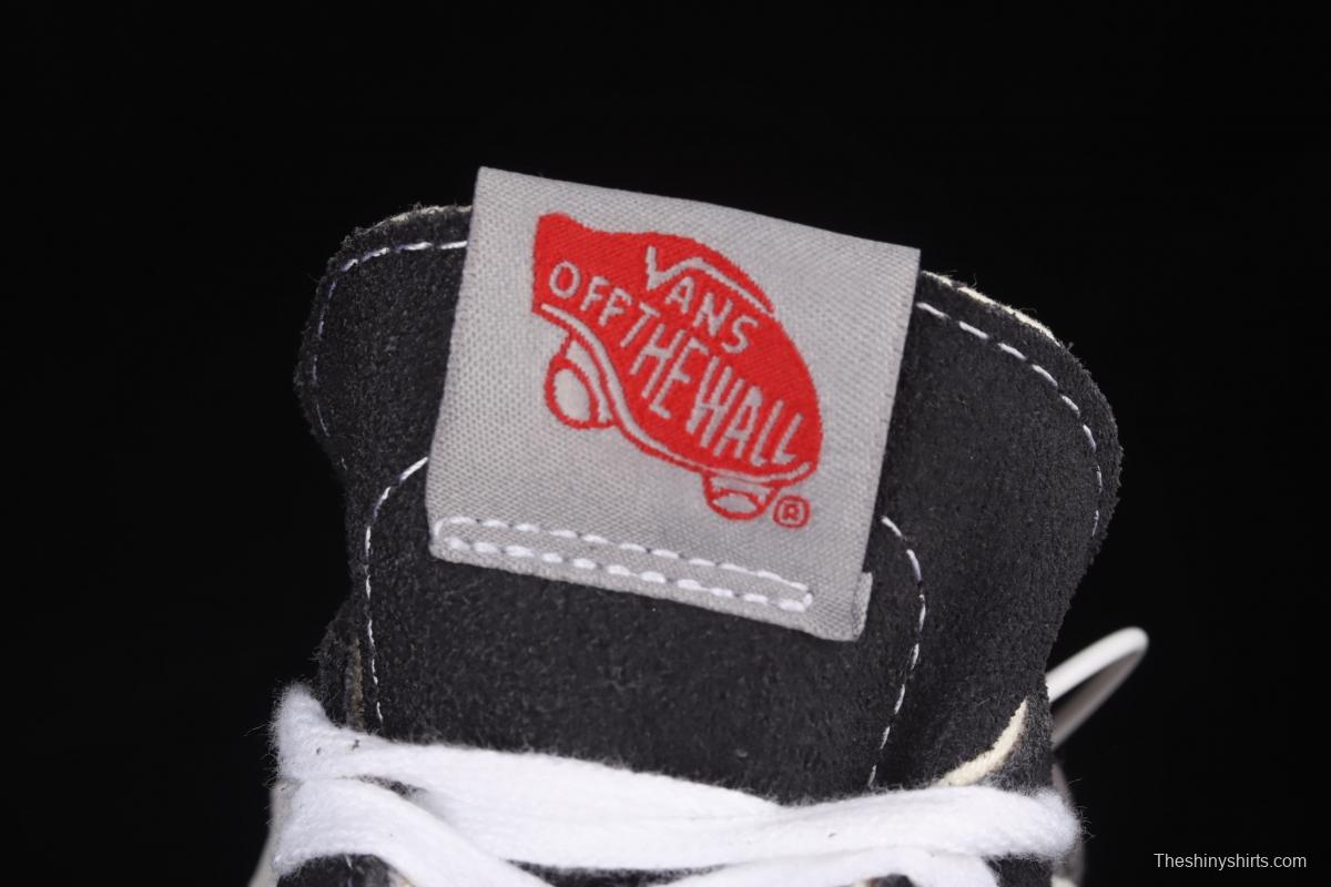 Kazuki Kuraishi x Vans SK8-Low Cangshi Yishu co-branded gray suede low-top skateboard shoes VN0A4UUK6UU