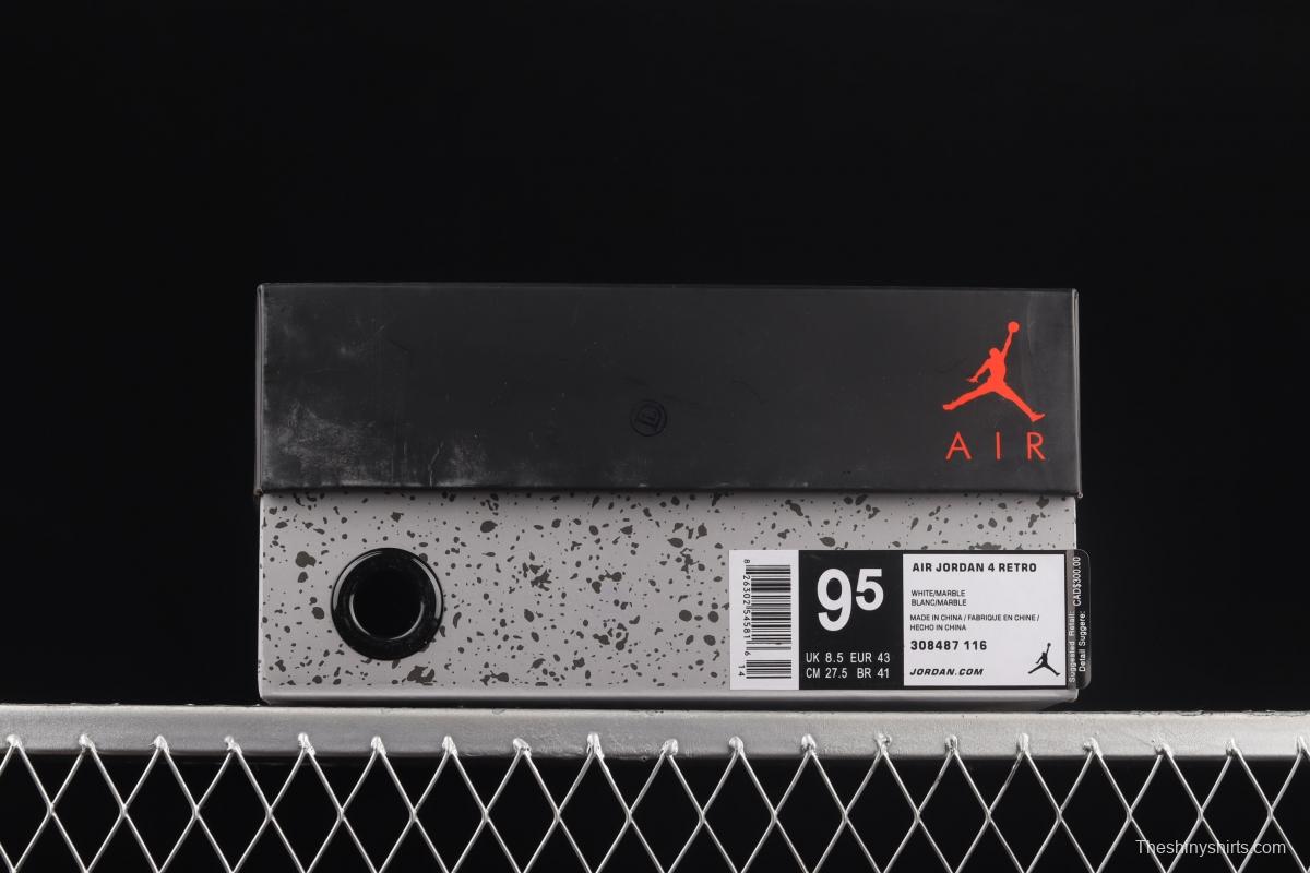 Air Jordan IV Hot Lava hot lava marbling headskin 308497-116