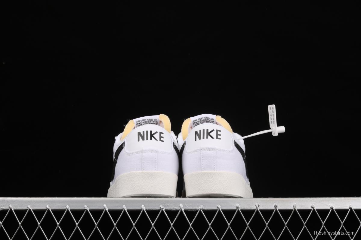 NIKE Blazer Mid'77 Vintage Trail Blazers canvas low-top casual board shoes DC4368-100