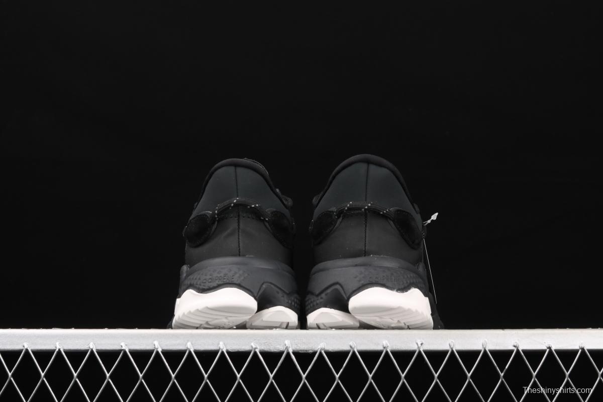 Adidas Originals Ozweego TR EG8355 Darth clover retro 3M reflective breathable running shoes