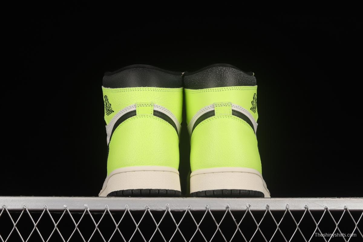 Air Jordan 1 High OG Volt Fluorescent Green 555088-702