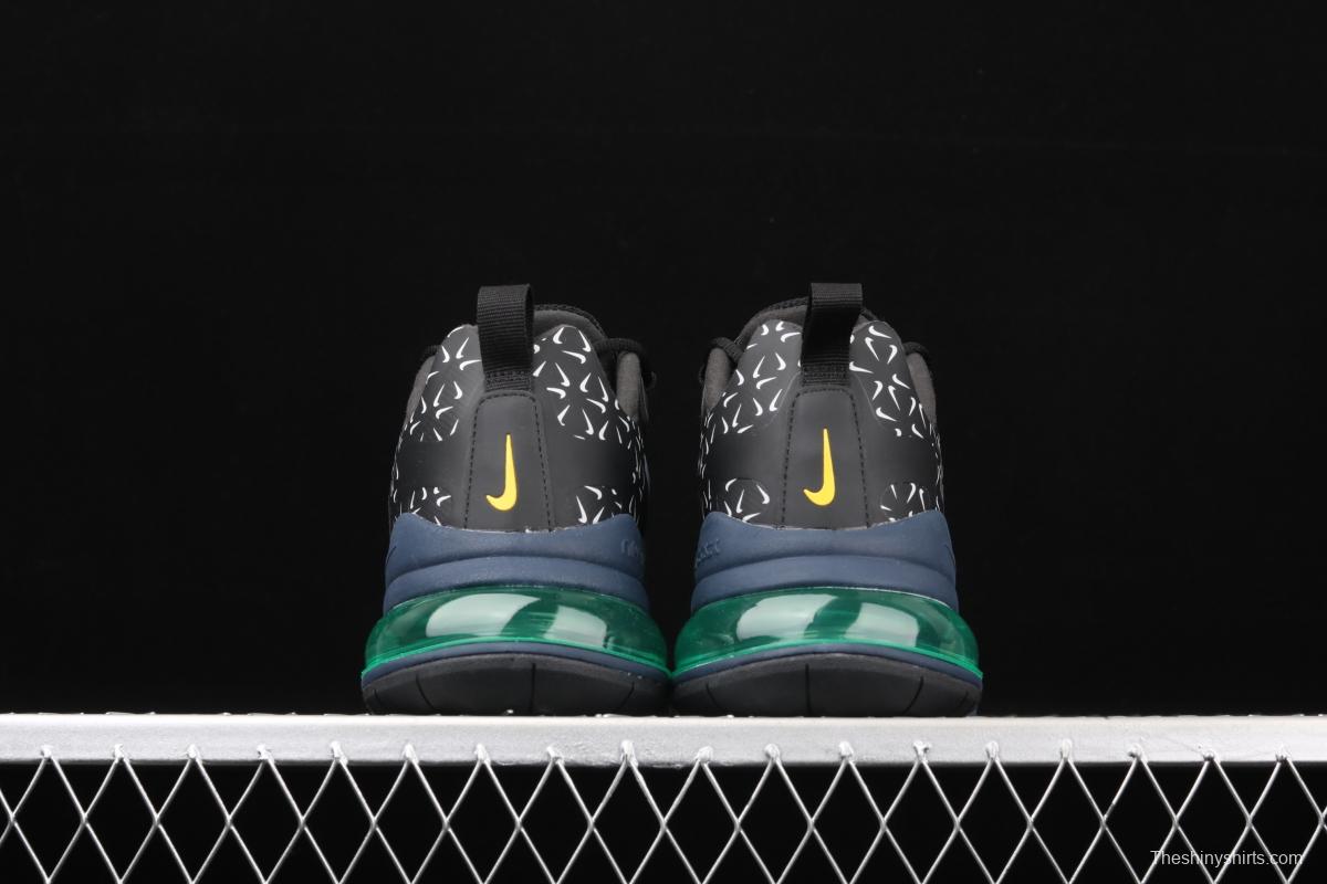 NIKE Air Max 270React new high-frequency mesh hollowing out function half-palm air cushion running shoes CT2538-001