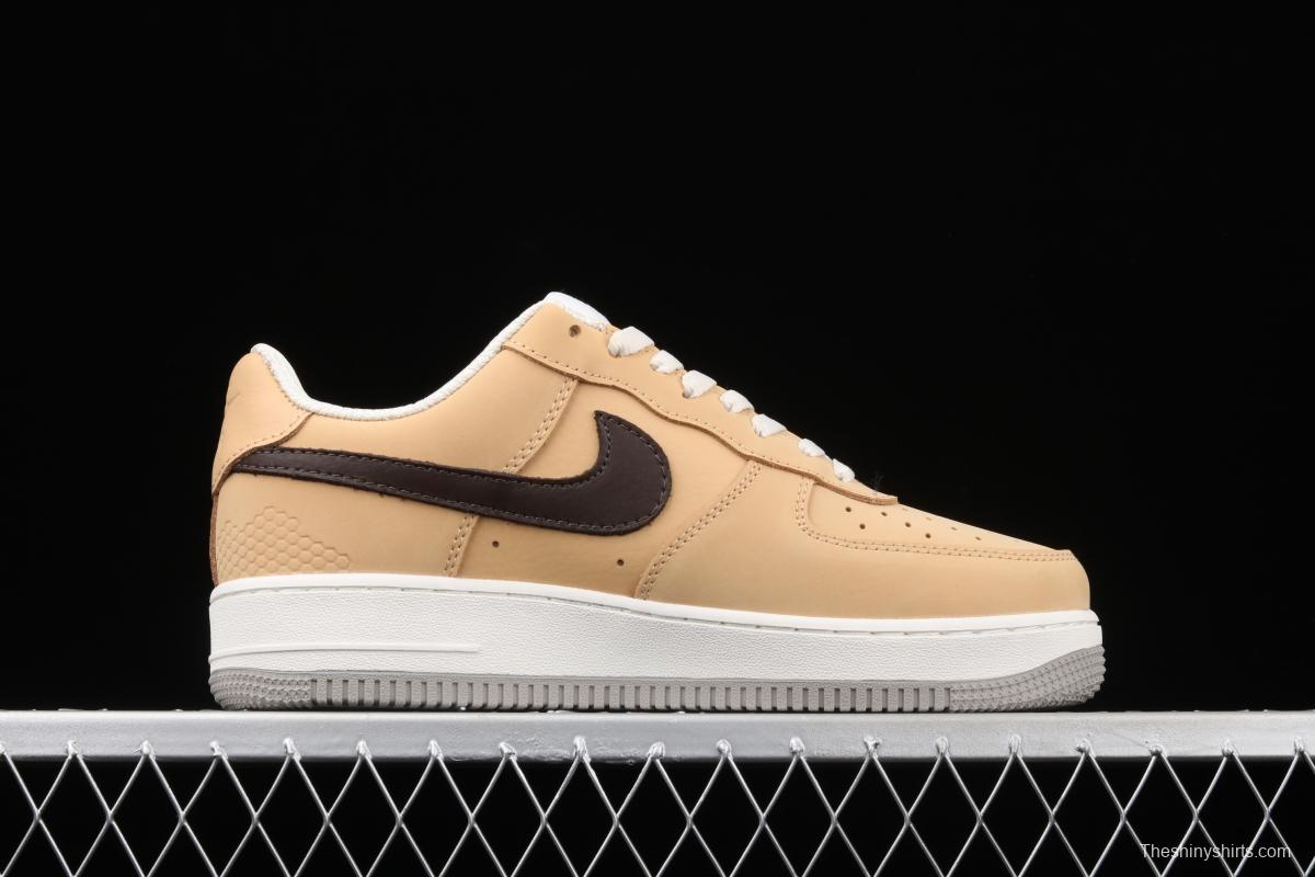 NIKE Air Force 1 Low Manchester Bee khaki brown Manchester honeybee DC1939-200