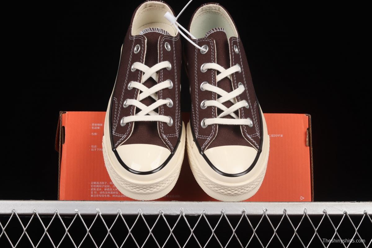 Converse 1970s evergreen low-top vulcanized casual shoes 170554C