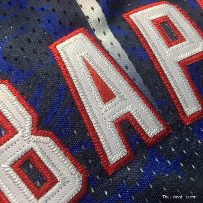 Men's BAPE Blue Retro Classic Team Jersey