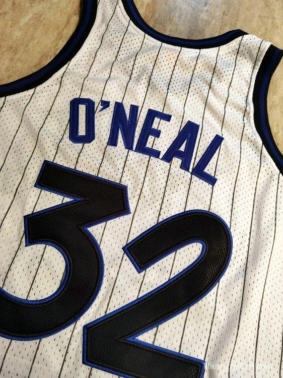 Men's Shaquille O'Neal White Retro Classic Team Jersey