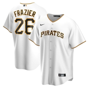 Men's Adam Frazier White Home 2020 Player Team Jersey