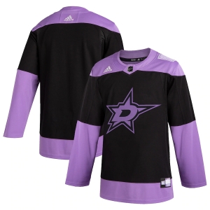 Youth Black Hockey Fights Cancer Practice Team Jersey