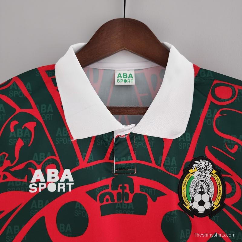 Retro 1997 Mexico Fourth Away Soccer Jersey