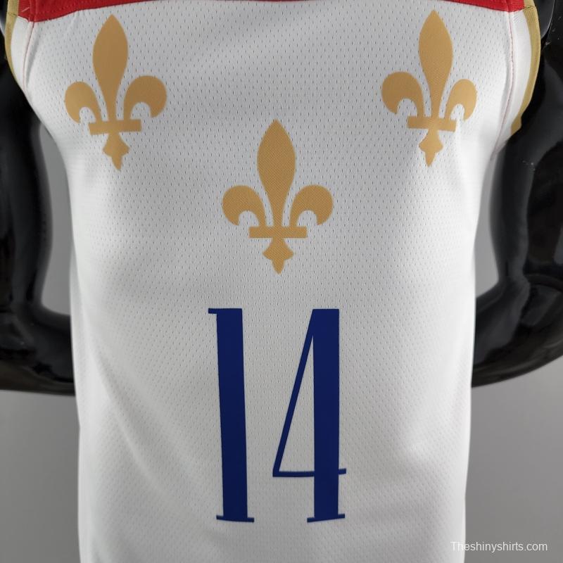 2020 New Orleans Pelicans Ingram #14 Urban Edition NBA Jersey