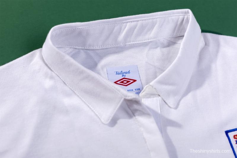 Retro 2010 England Home Soccer Jersey