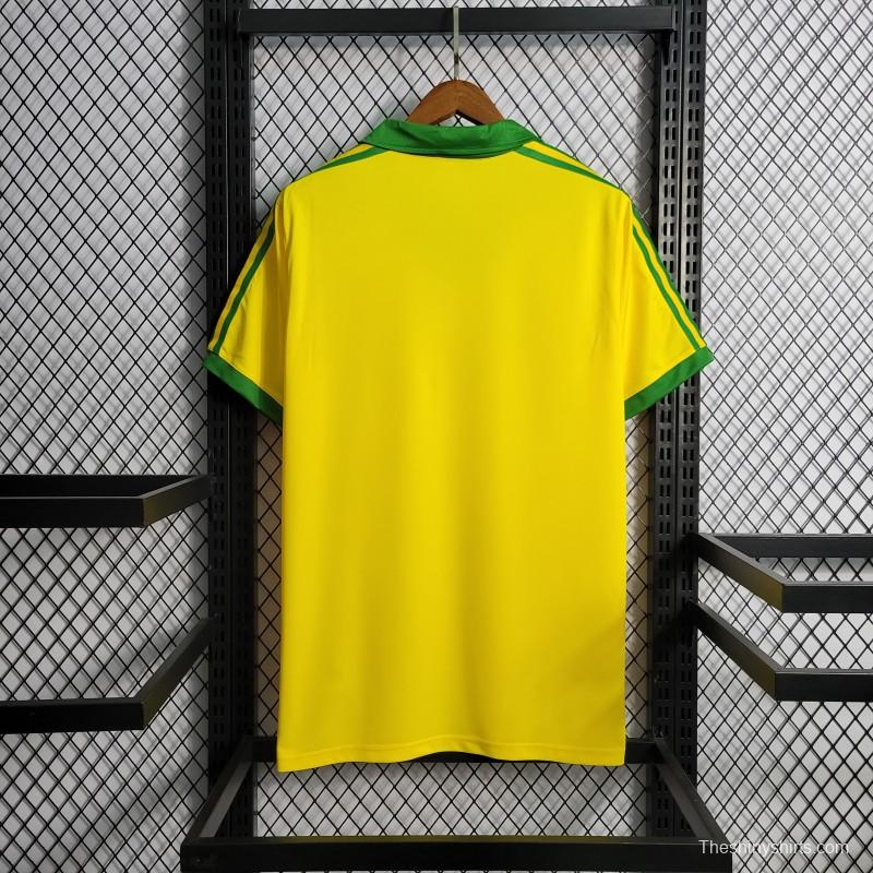Retro 1997 Brazil Home Jersey
