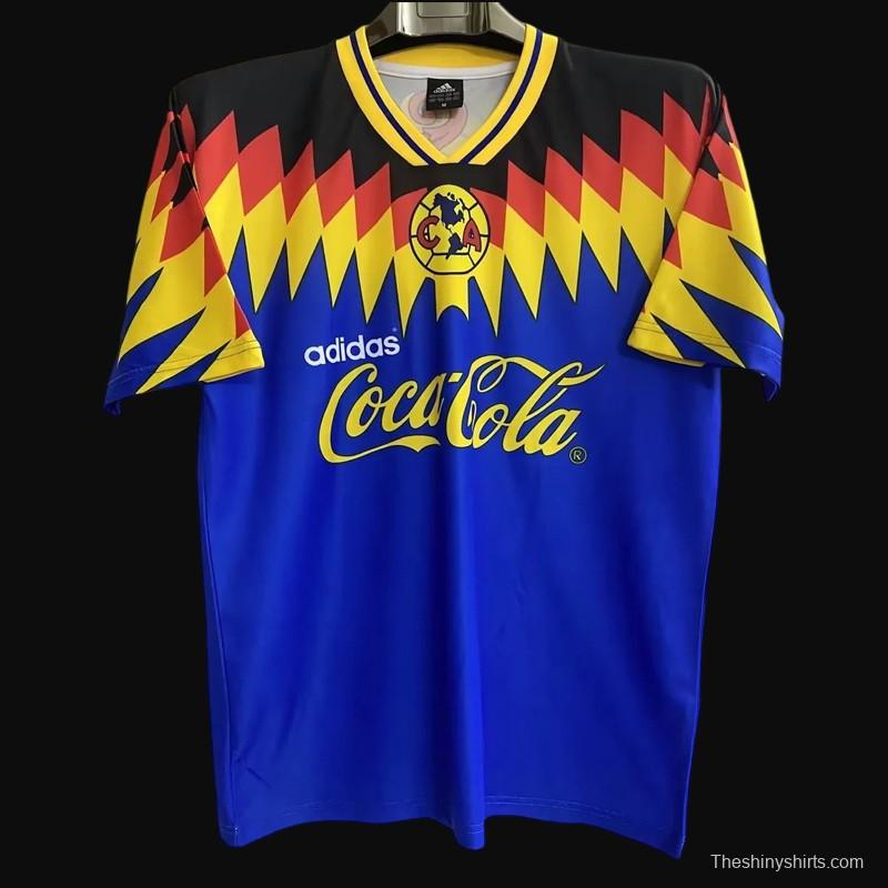 Retro 94/95 Club America Away Blue Jersey