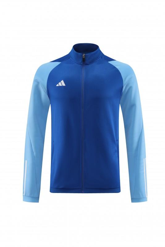 23/24 Adidas Blue Full Zipper Jacket+Pants