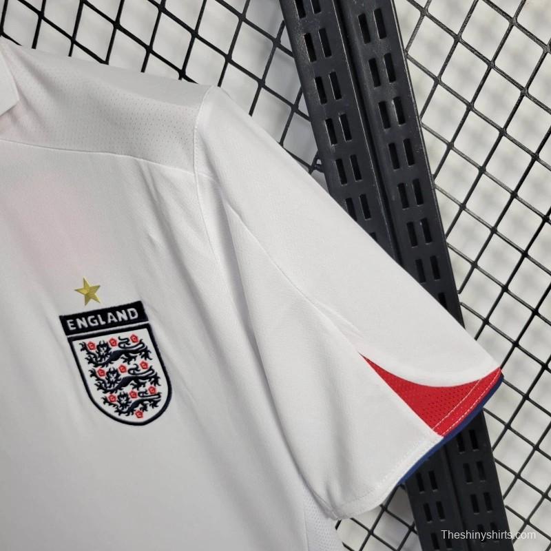 Retro 2006 England Home Jersey