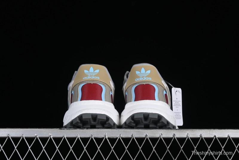 Adidas Retropy P9 GW9333 Running Shoes with Thick Popcorn Sole
