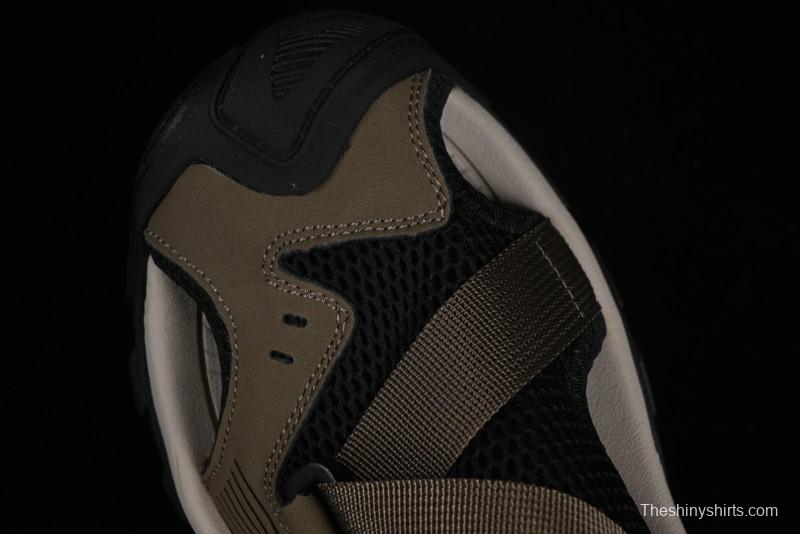 Ecco Offroad Series 2024 Summer New Casual Men's Sandals with Soft Leather Upper and Mesh - 63131501002