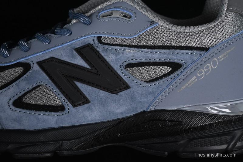 New Balance 990 Series Premium USA-Made Retro Running Shoes with Carbon Midsole - U990BB4