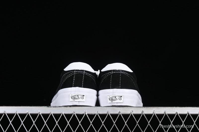 Vans Premium Sport 73 Classic Black & White Suede Low-Top Skate Shoes - VN000CR1BA2