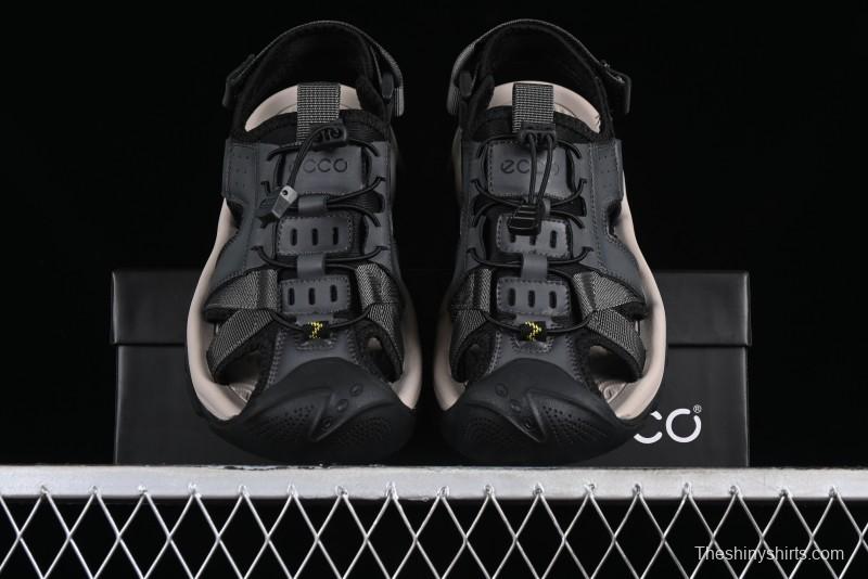ECCO New Terrain Series Outdoor Closed-Toe Sandals Water Shoes with Breathable Design - 63890301002