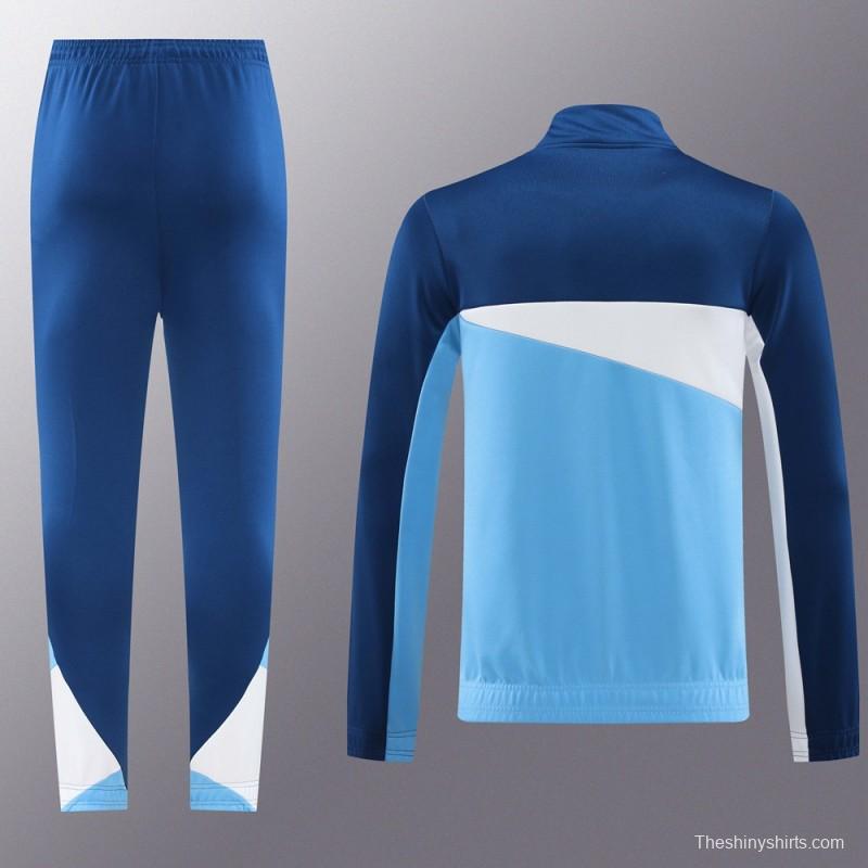 24/25 Olympique Marseille Full Zipper Jacket +Long Pants