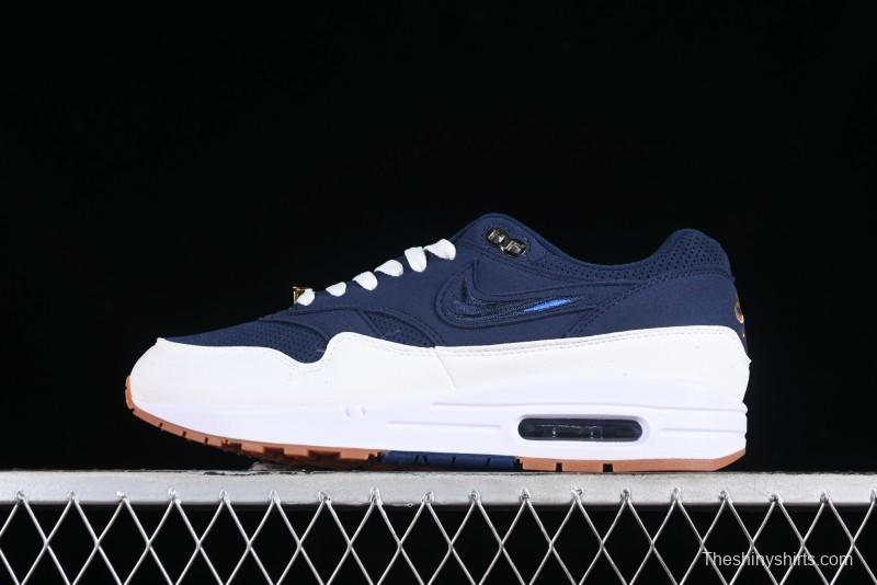 Nike Air Max 1 Retro Running Shoes with Half-Sole Air Cushion - FZ4831-400