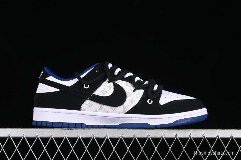 Nike SB Dunk Low LV Collaboration Anniversary High-End Custom Sneakers - SJ2068-236