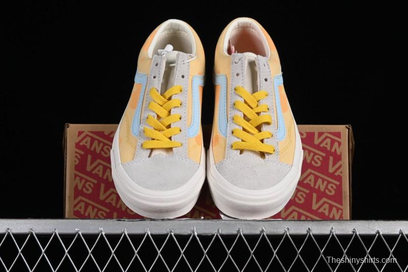 Vans Style 36 Low-Top Casual Sneakers in Cheese & Sea Salt Colorway - VN0A3DZ3OXS