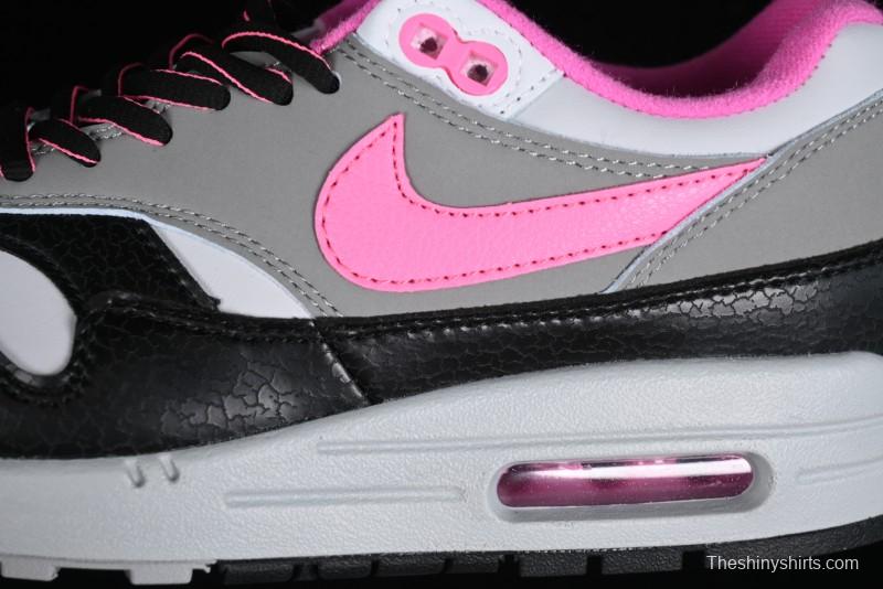 Nike Air Max 1 Retro Running Shoes with Half-Sole Air Cushion - HF3713-003