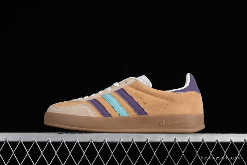 Adidas Originals Gazelle Indoor IG1636 Retro Casual Slip-Resistant Low-Top Sneakers - IG1636