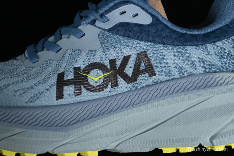 Hoka One One Challenger ATR 7 Low Trail Running Shoes with Enhanced Cushioning and Breathable Mesh - 1134499 SBEP
