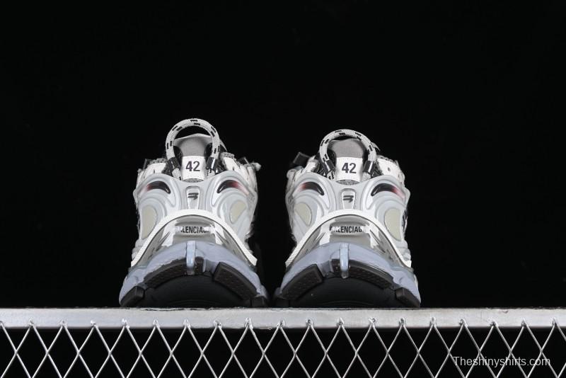 Balenciaga Runner Kith Four Color Retro Casual Sneakers - W3RMU2000