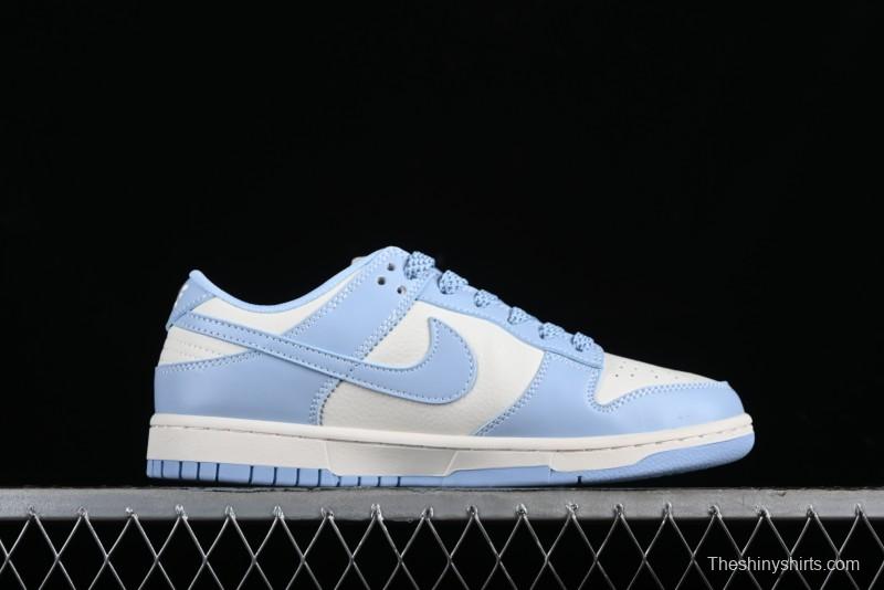 Nike SB Dunk Low Supreme Collaboration - University Blue Anniversary High-End Custom Low-Top Casual Skate Shoes - BB9898-004