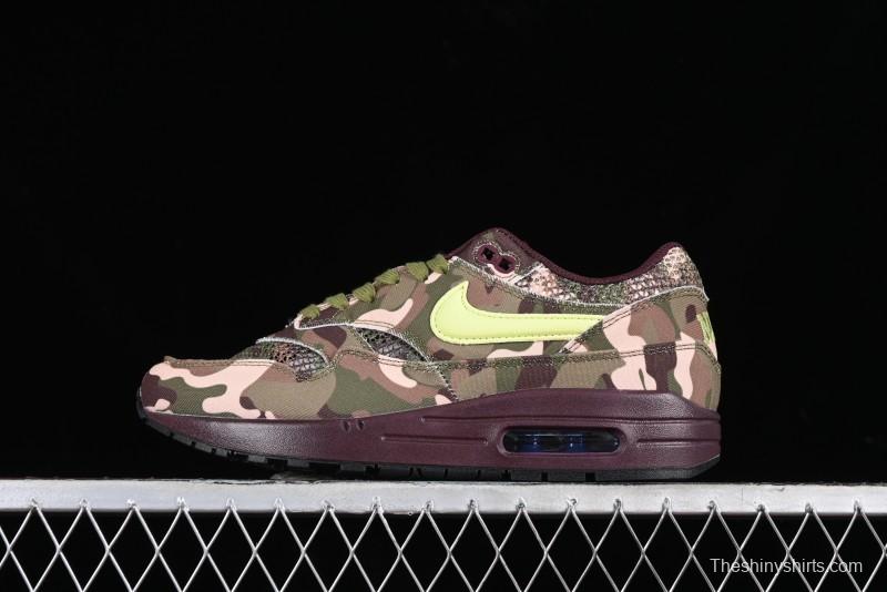 Nike Air Max 1 Retro Running Shoes with Half-Sole Air Cushion - FN8358-200