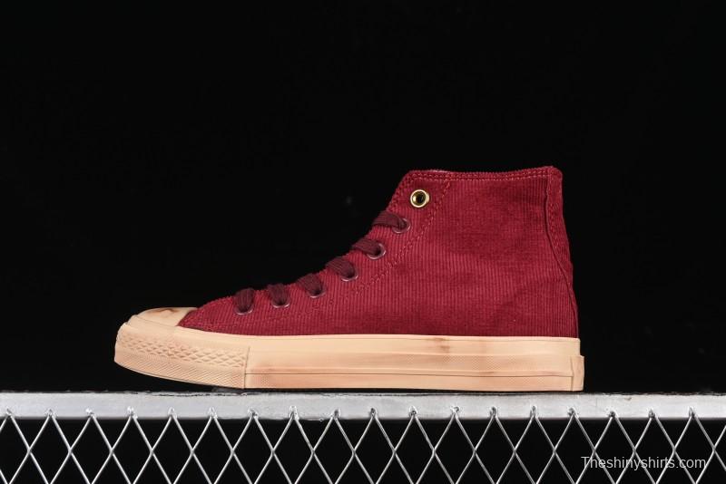 Converse Wonka x Converse Chuck Taylor All Star High Top Vintage Corduroy Shoes - A08153C