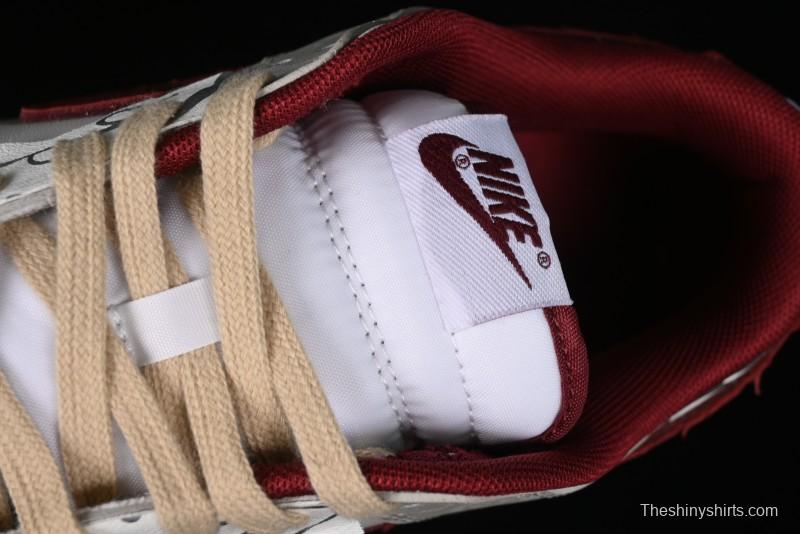 Nike Dunk Low Panda Prank CNY Year of the Dragon Limited Edition Team Red SB Low Top Casual Skate Shoes - DD1391-601