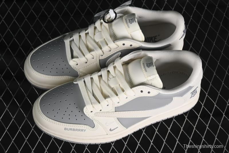 Nike Travis Scott x Fragment Design x Air Jordan 1 Low OG SP Casual Sneakers - BB6588-31