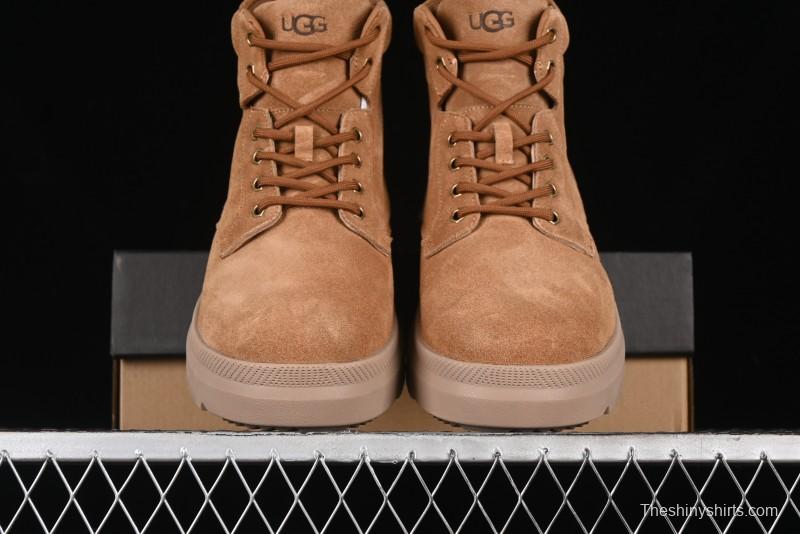 UGG Burleigh Boot Men's Lace-Up Winter Snow Boots with Lightweight Anti-Slip Combo Sole - 1153750