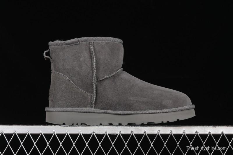 UGG Classic Ultra Mini II Short Boots with Genuine Wool Lining - 1016222