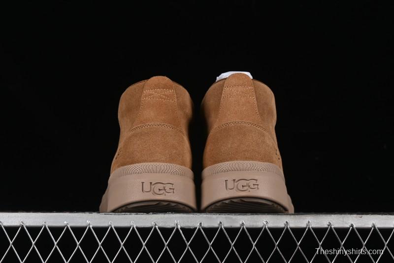 UGG Burleigh Chukka Comfortable Flat Lace-Up Round Toe Fashion Casual Boots - 1151773