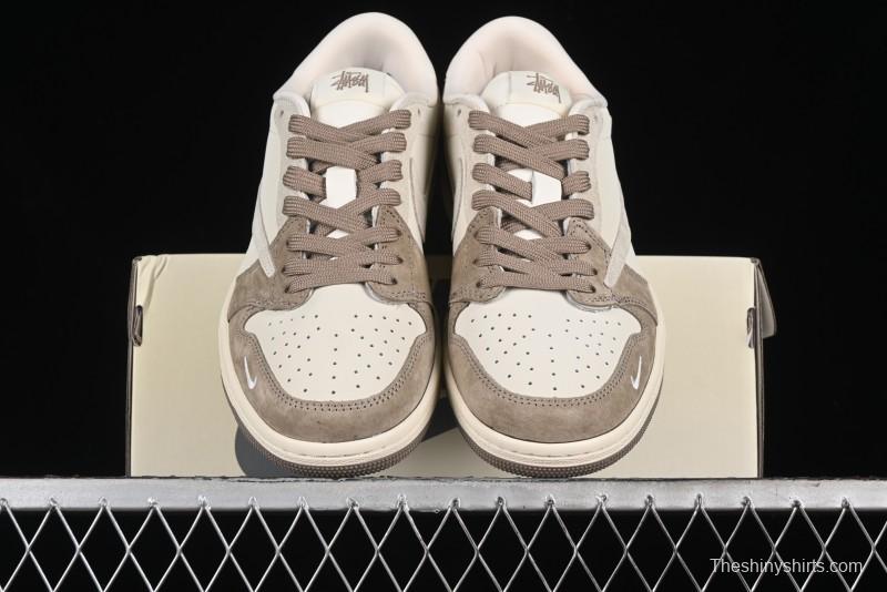 Nike Travis Scott x Fragment Design x Air Jordan 1 Low OG SP AJ1 Retro Sneakers - JH6089-001