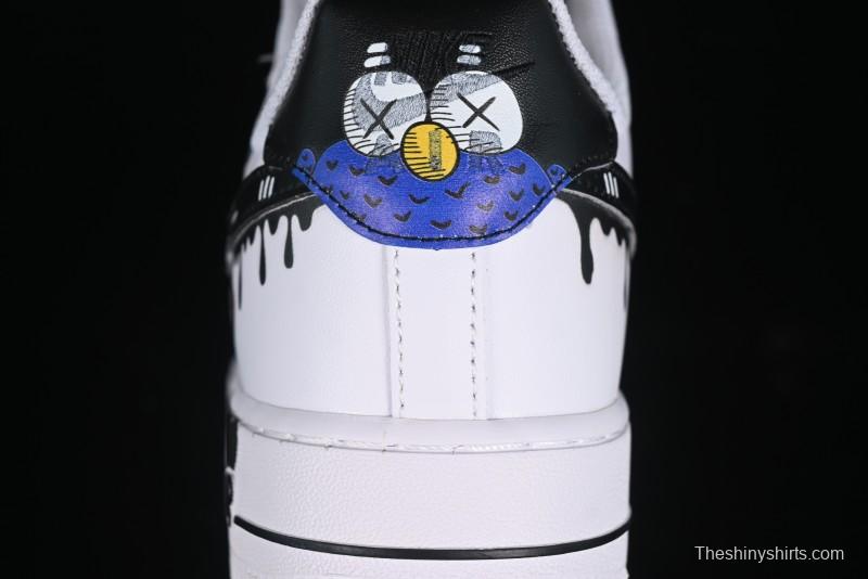 Nike Air Force 1 '07 Low Kaws Bear Collaboration Casual Sneakers - CW2288-111