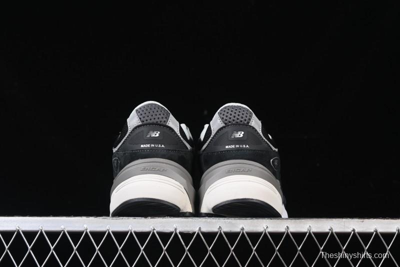 New Balance 990 Series Premium Retro Running Shoes with Carbon Fiber Midsole - M990BK6