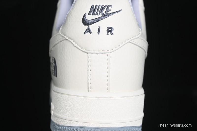 Nike Air Force 1 '07 Low The North Face Collaboration - Beige Grey Sole Low-Top Casual Sneakers - DF0188-014