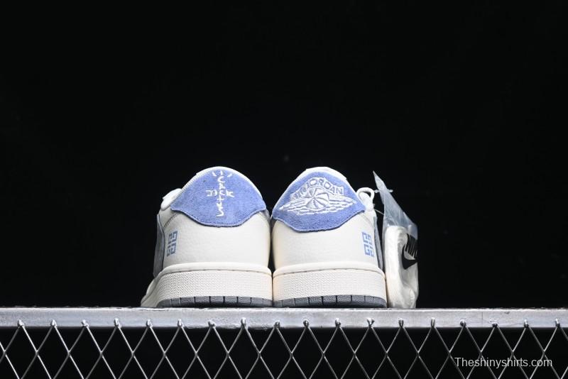Nike Travis Scott x Fragment Design x Air Jordan 1 Low OG SP AJ1 LX1988-111