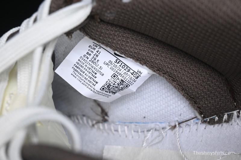 Nike SB Dunk Low Stussy Collaboration - Beige Brown Swoosh Anniversary High-End Custom Low-Top Casual Skate Shoes - SF1029-408