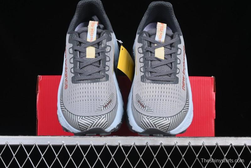 New Balance Fresh Foam X More V3TDS Low-Top Running Shoes with Durable Slip-Resistant Outsole - MTMORAG3