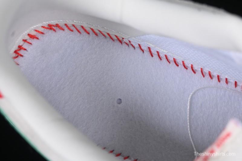 Nike Air Force 1 '07 Low CDG Play Collaboration Green Swoosh Low-Top Casual Sneakers - DF0188-033