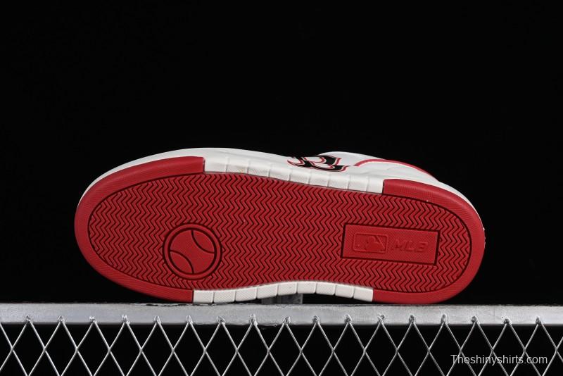 MLB Chunky Liner Basic New York Yankees Thick Sole Casual Sneakers with 6cm Height Increase - 3ASXCA12N43RDS