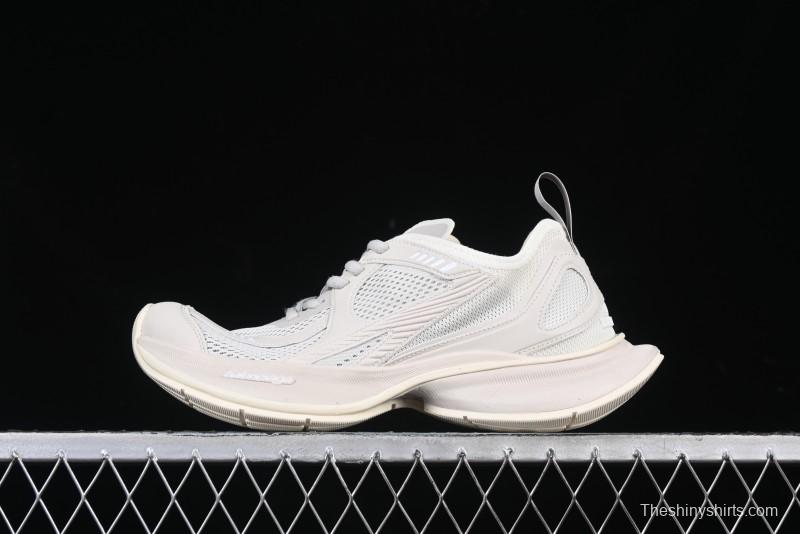 Balenciaga Circuit Lightweight Distressed Print Round-Toe Fashion Casual Sneakers - WFLGY2000